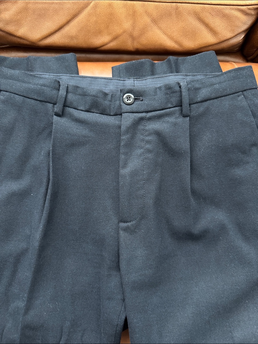 Banana Republic Men's Dark Navy Dress Pants